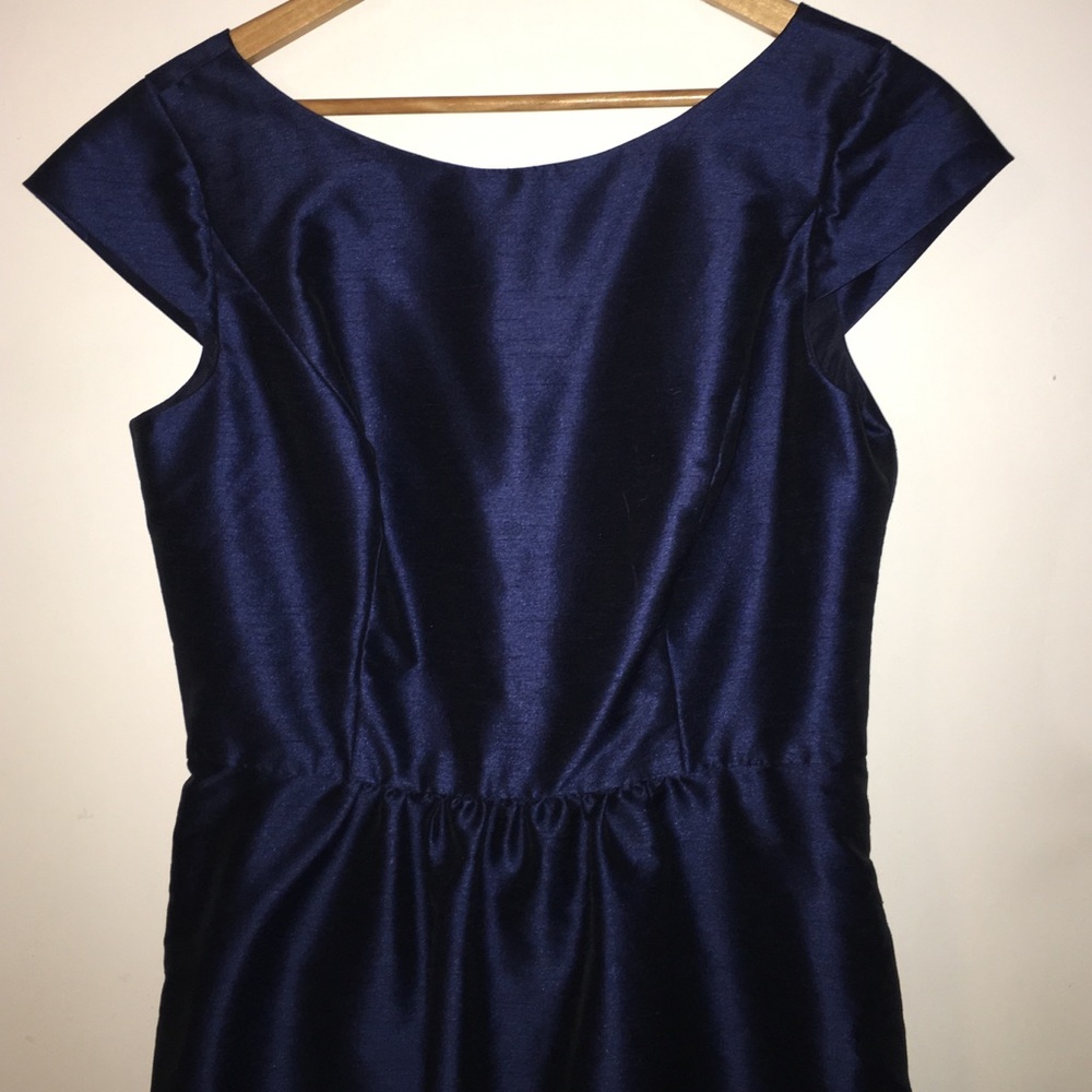 Alfred Sung Navy Cocktail Dress - Picture 3 of 4